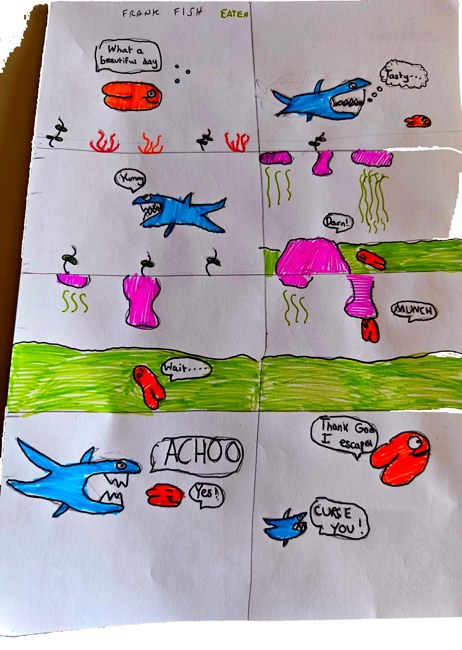 Frank Fish comic preview